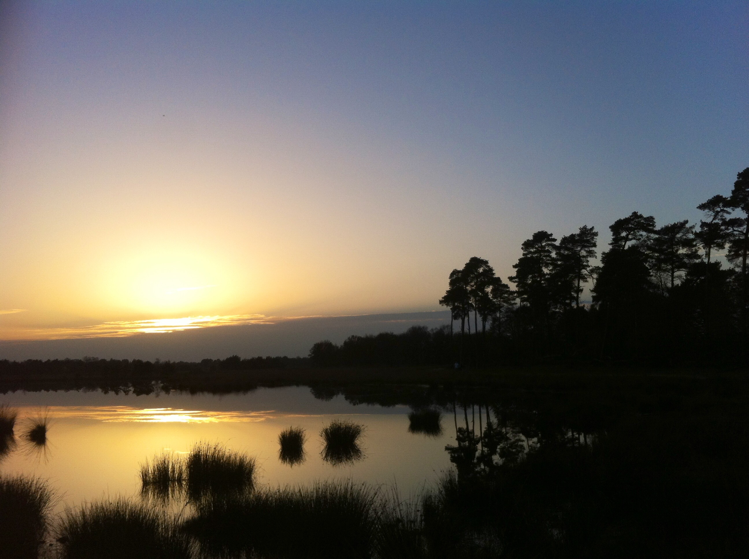 kampina-zonsondergang