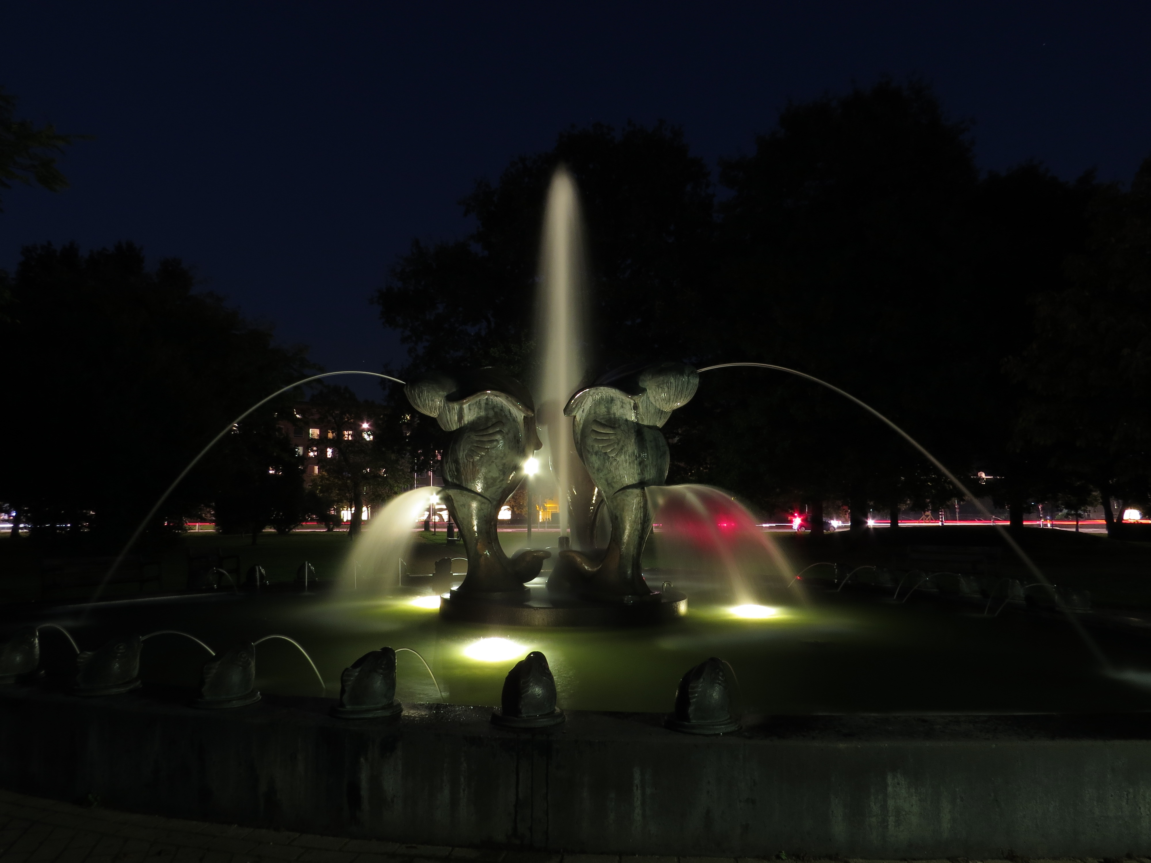 night-fountain