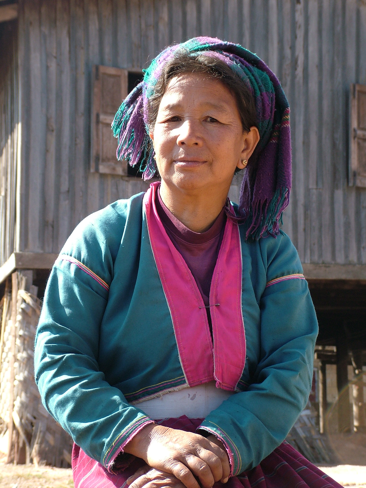 vrouw-in-myanmar