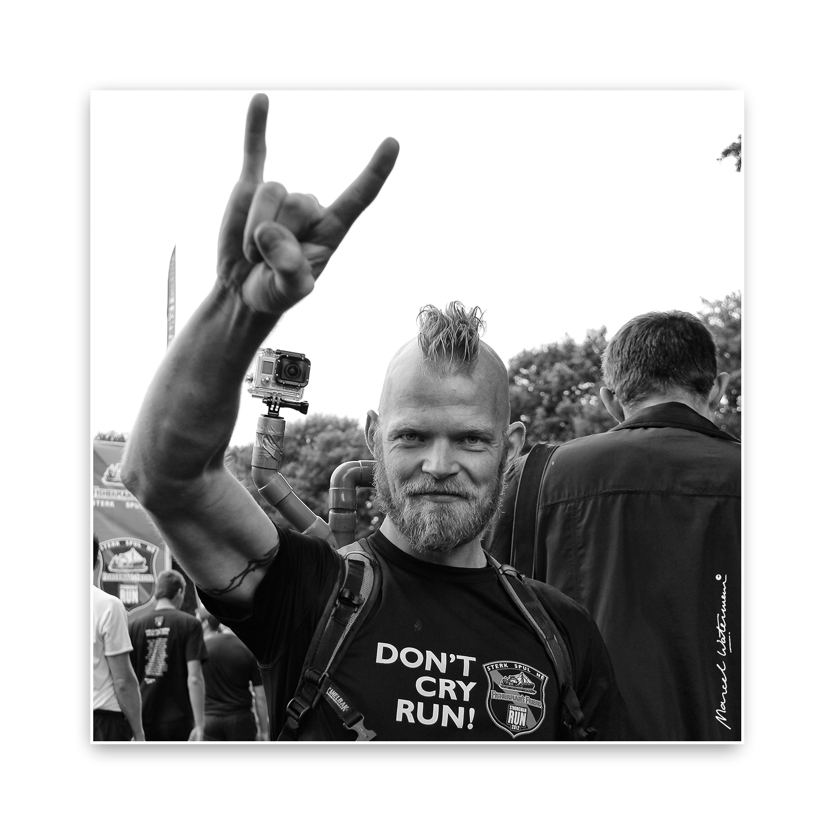 strongmanrun-deelnemer