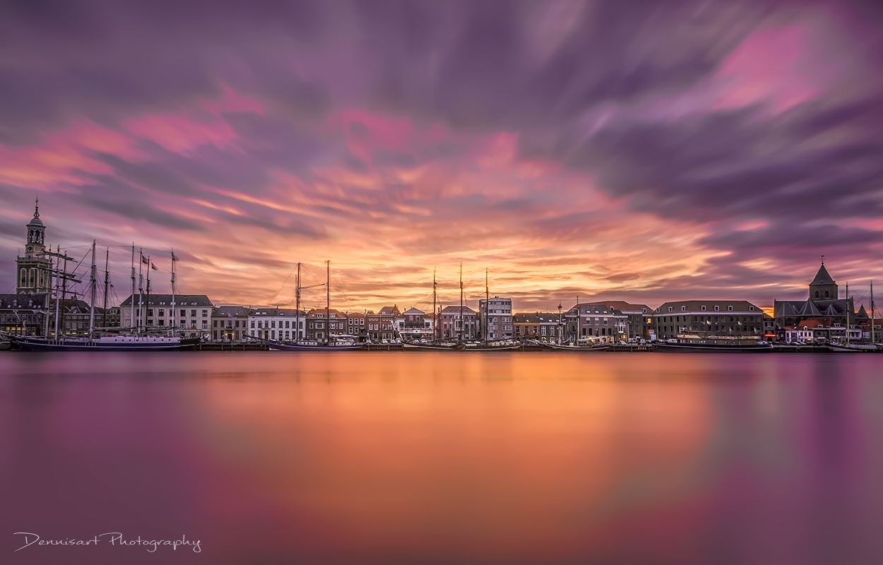 zonsondergang-in-kampen