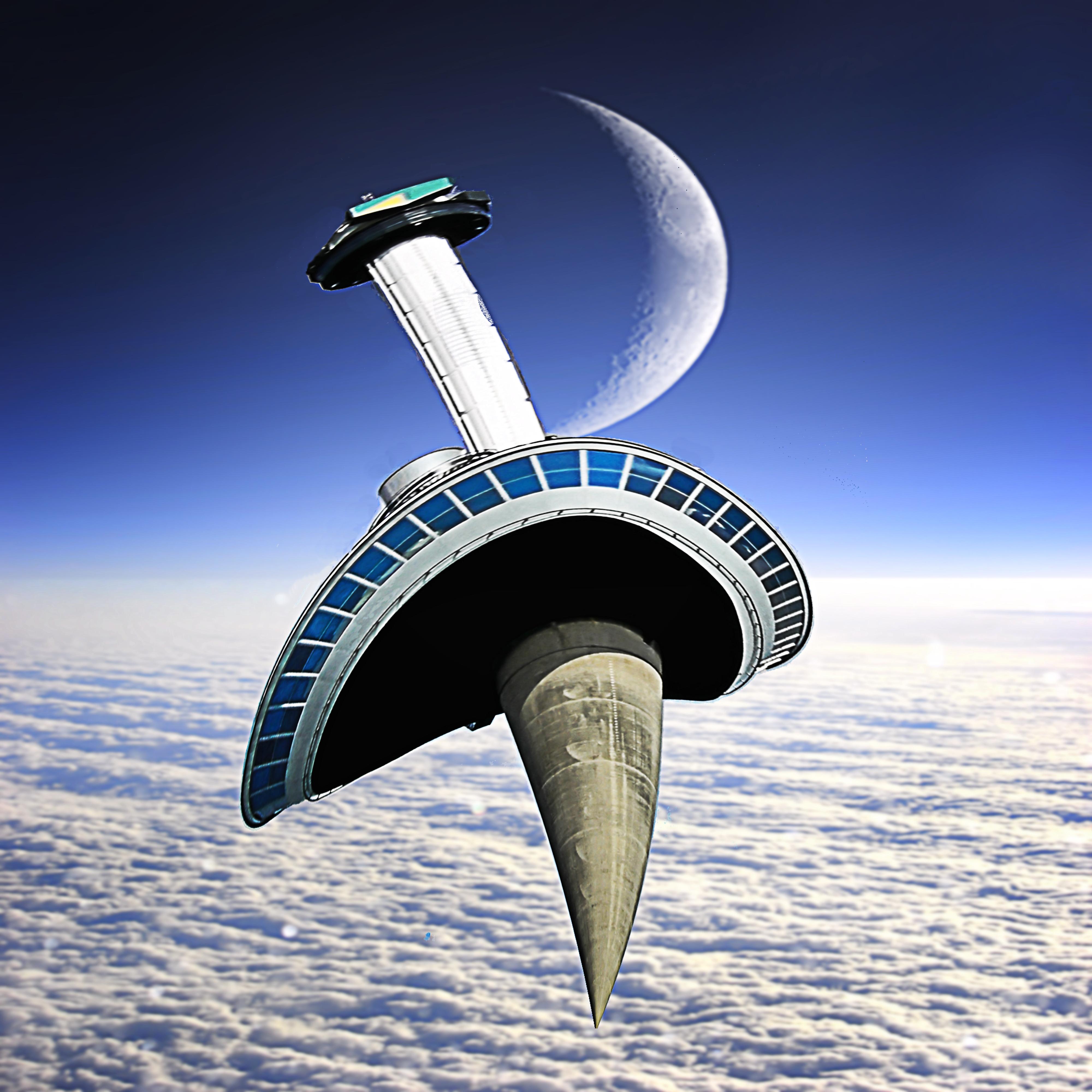 euromast-in-de-wolken