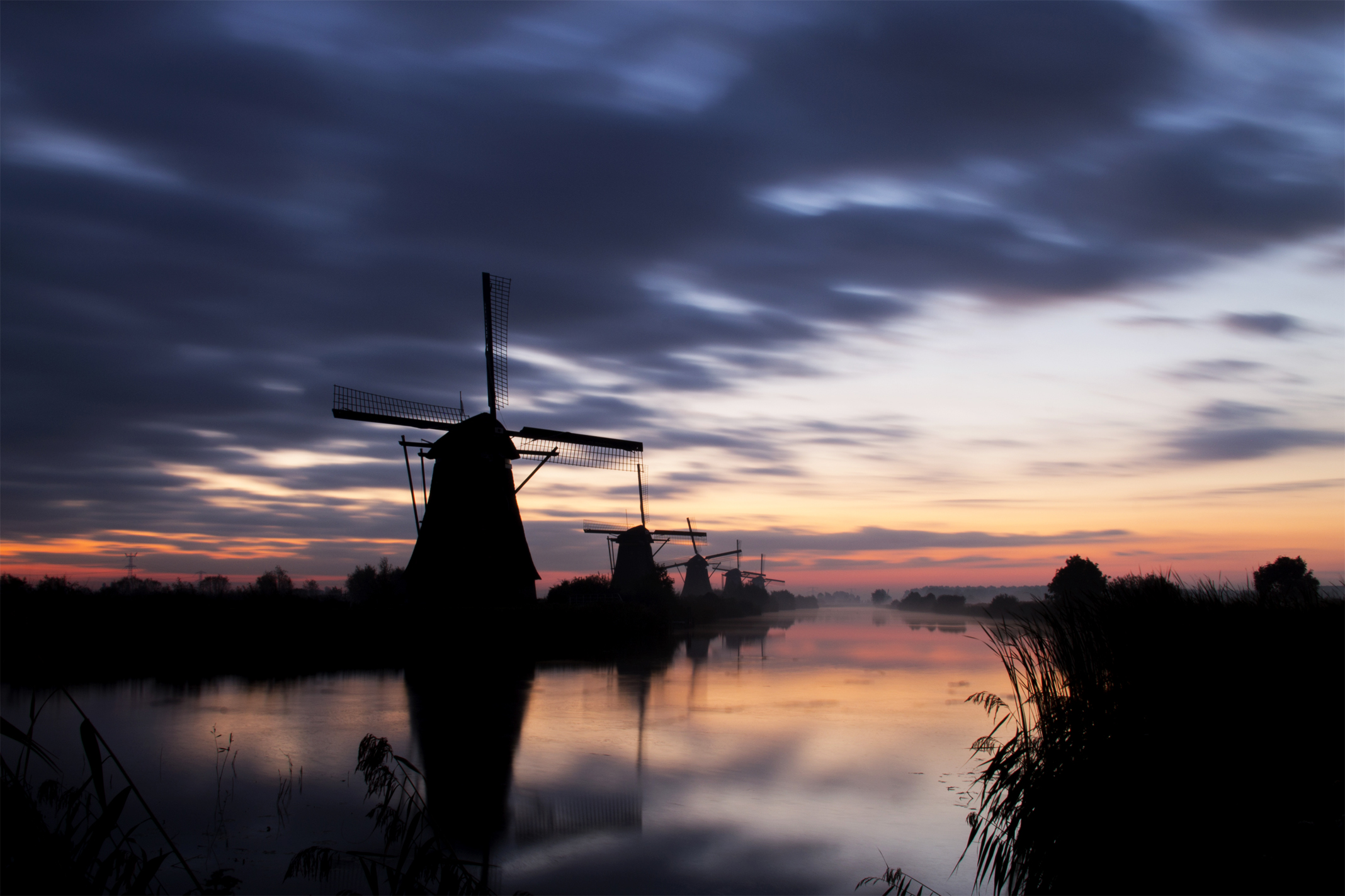 kinderdijk-sunrise-2