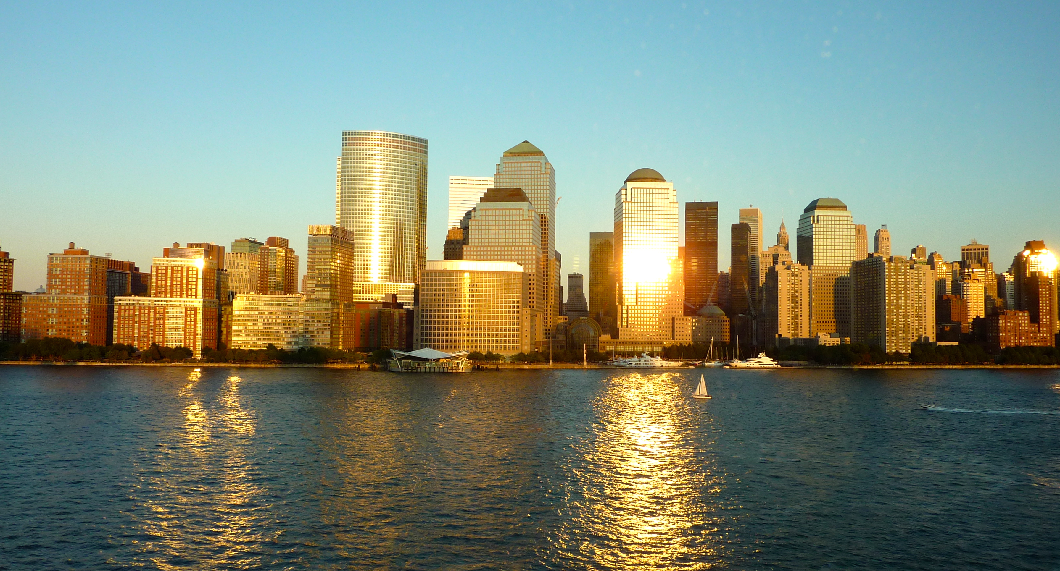 zonsondergang-in-new-york