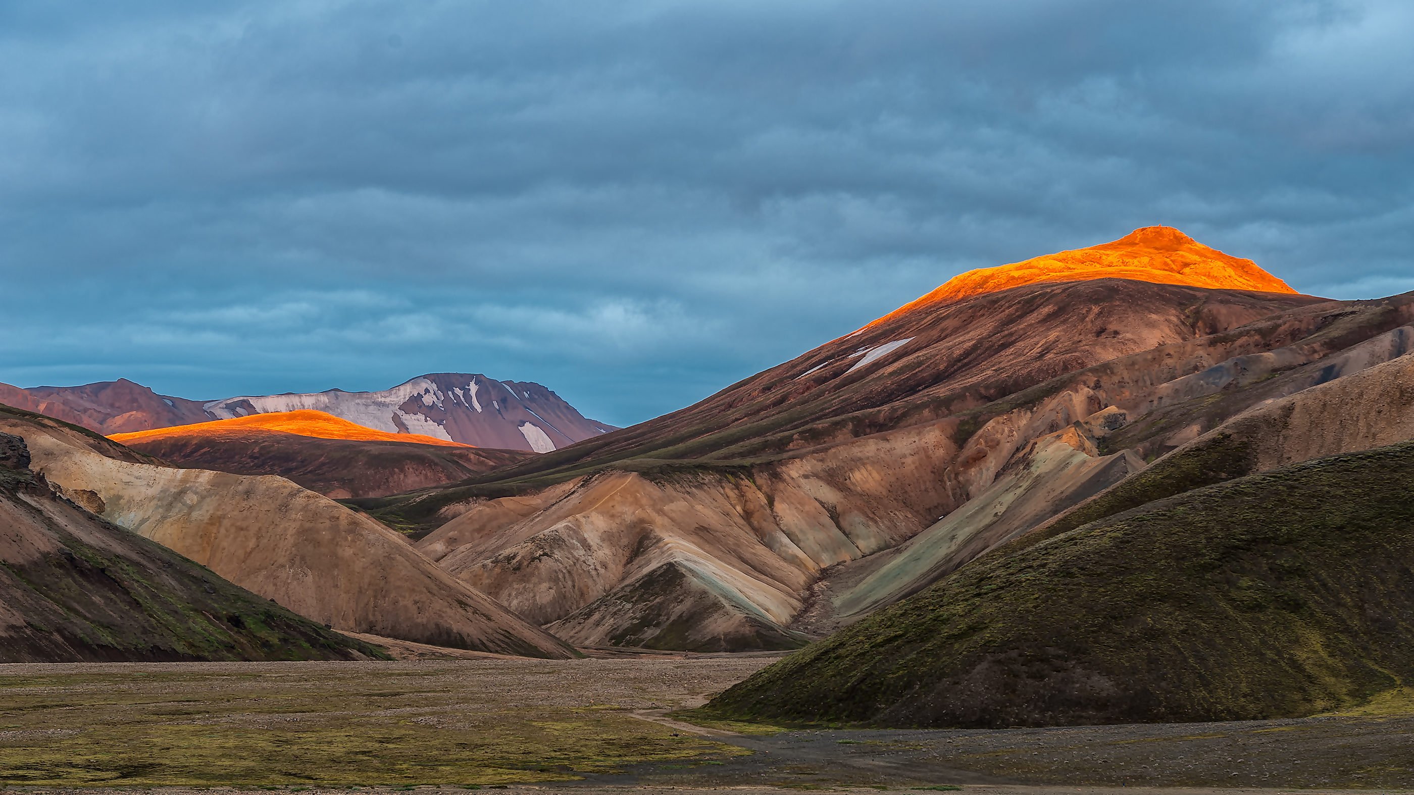 last-light-on-landmannalaugar