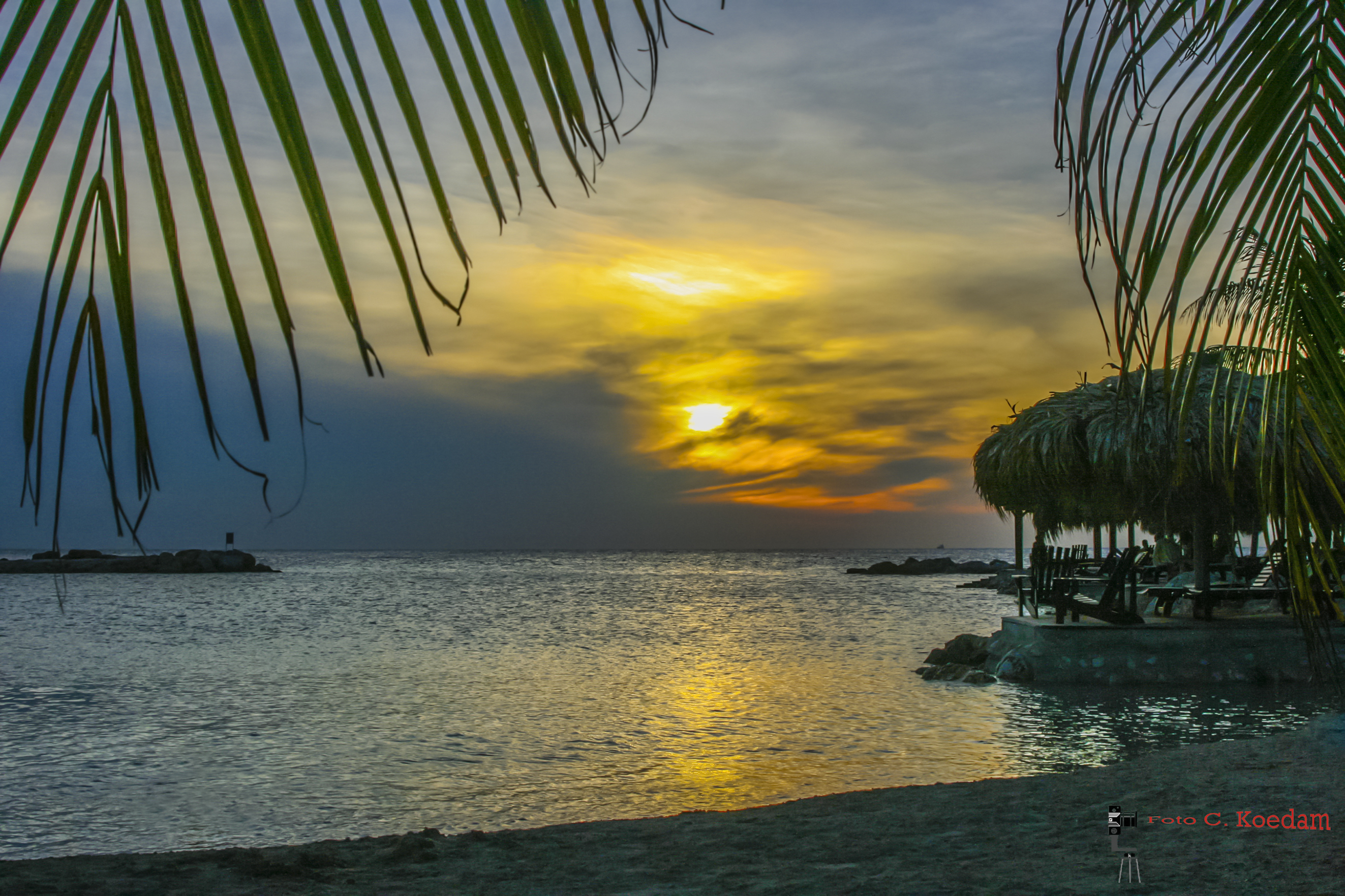 zonsondergang-op-cura%C3%A7ao