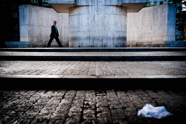 the-dam-a-man-and-something-white