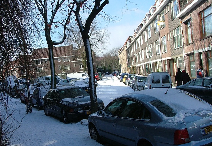 sneeuw-in-het-straat