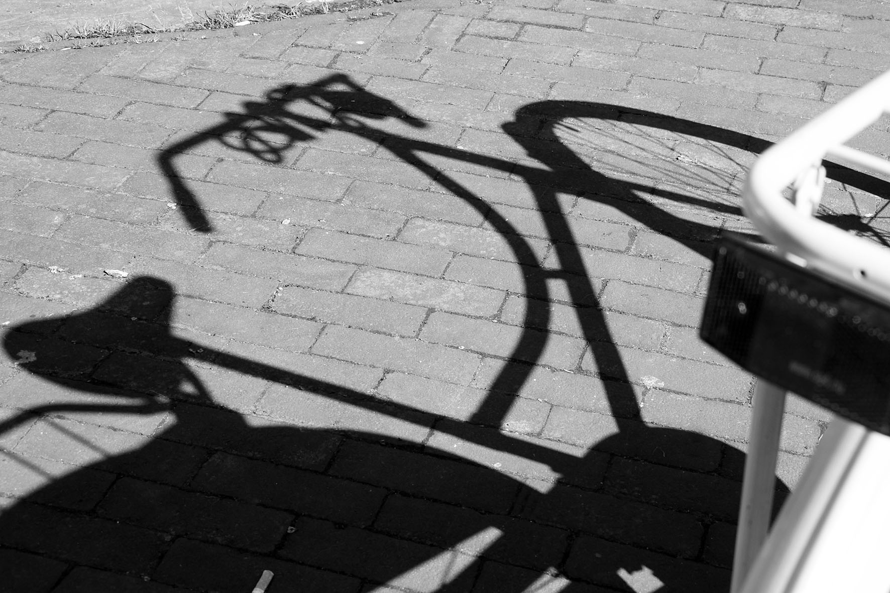 fiets-schaduw