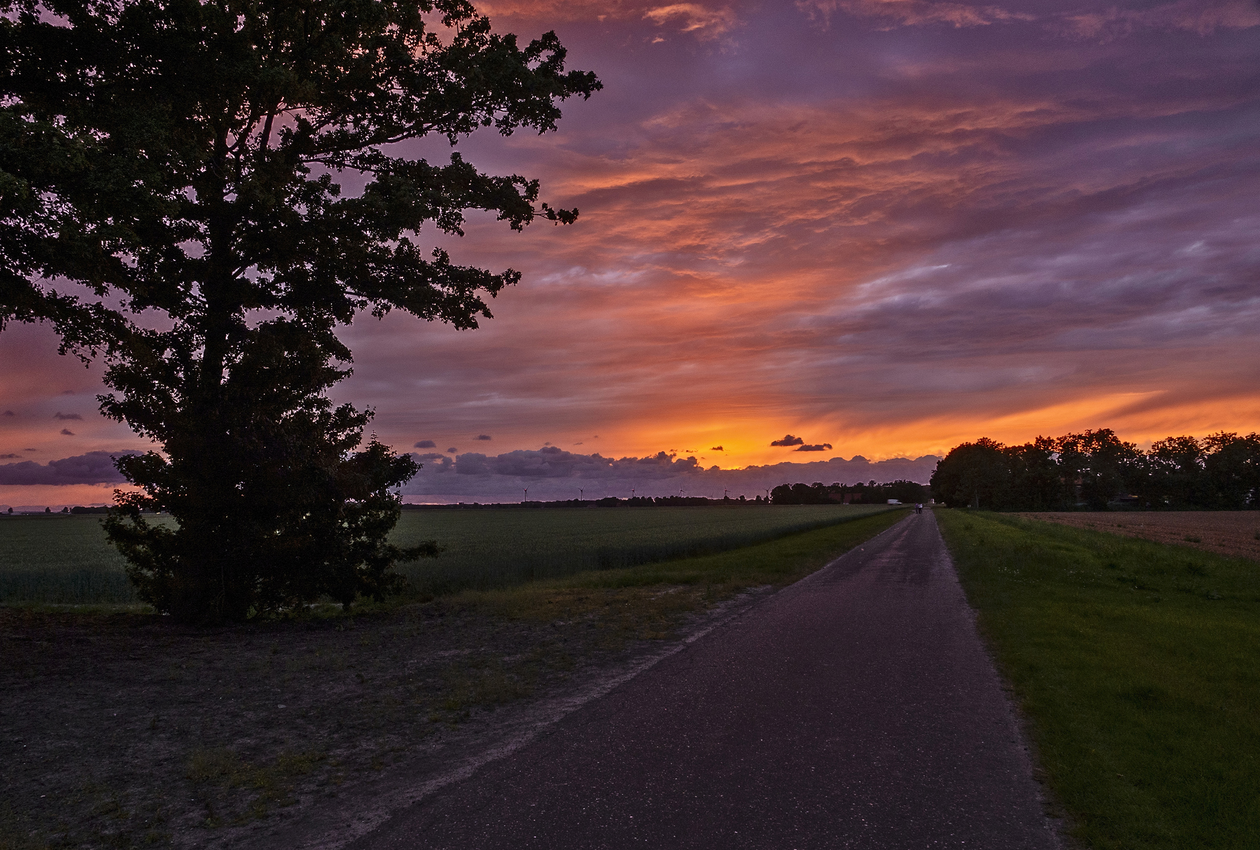 zonsondergang-in-nagele