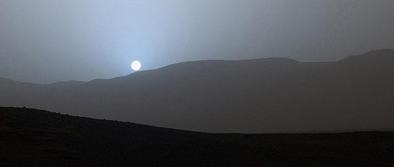 curiosity-fotografeert-zonsondergang-op-mars