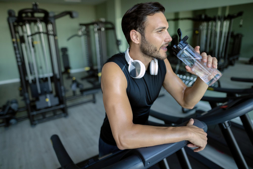 Afbeelding: gaan sporten is een van de beste manieren om te ontspannen na een drukke dag
