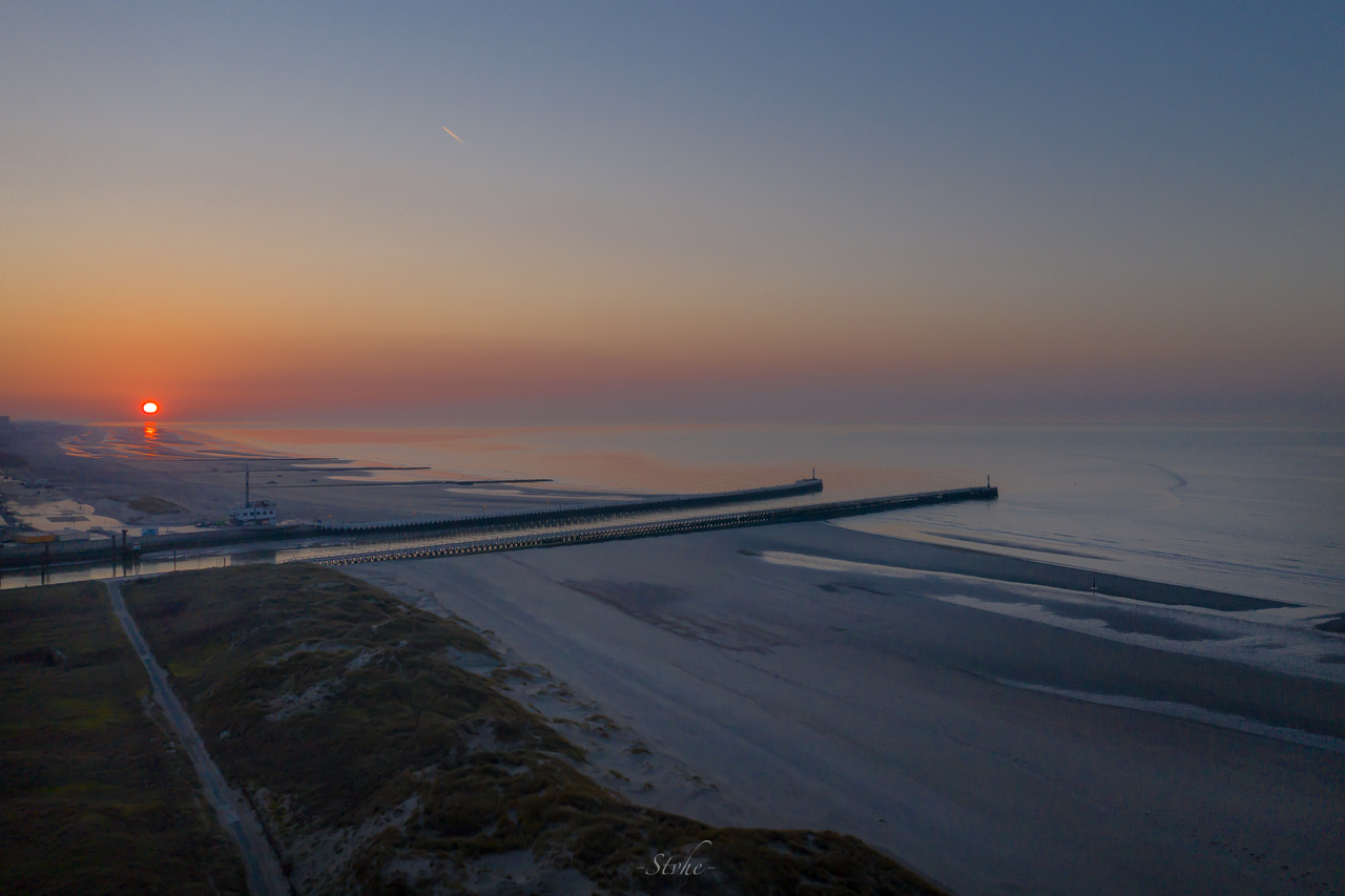 sunset-nieuwpoort-pier