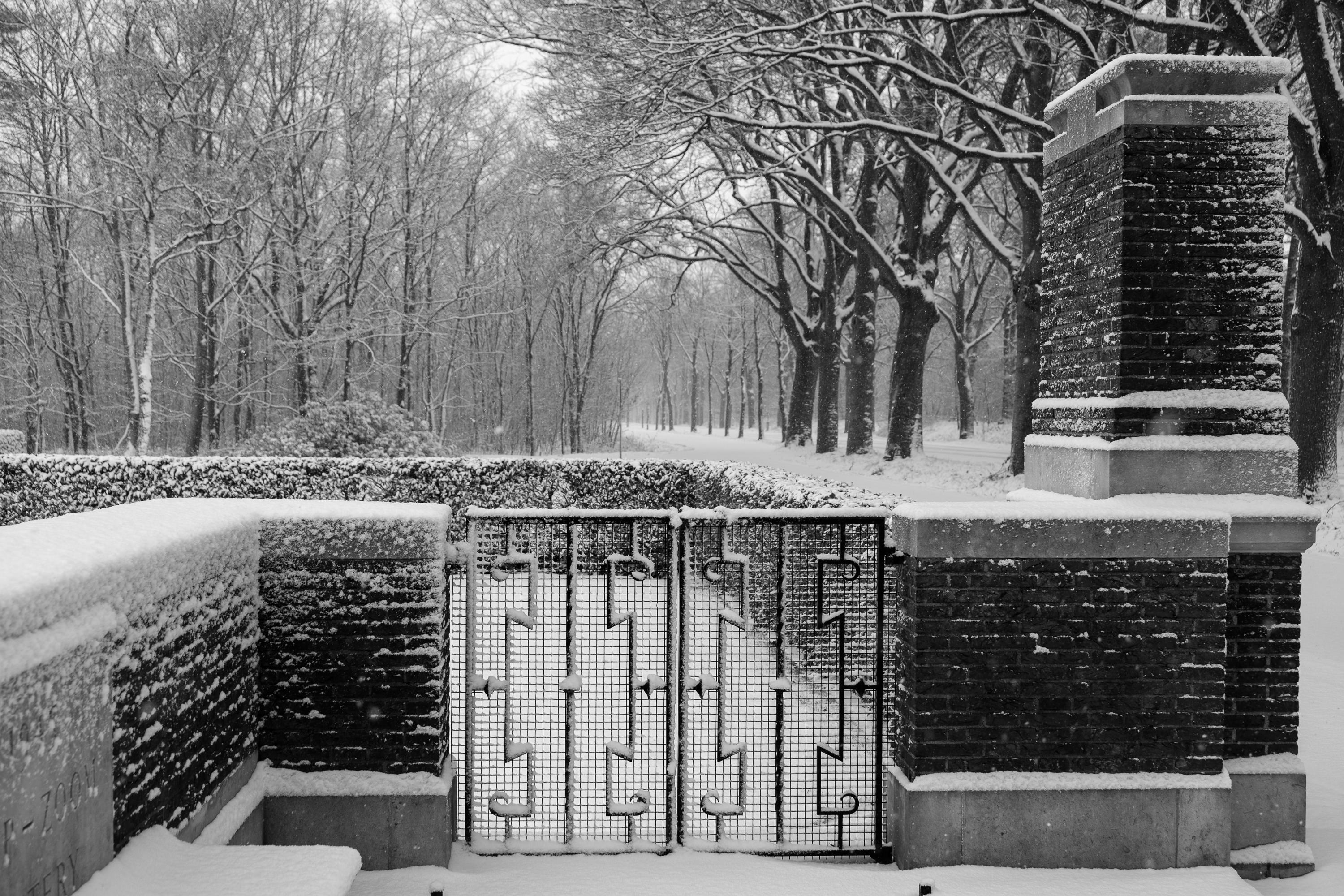 sneeuw-bij-oorlogsgraf