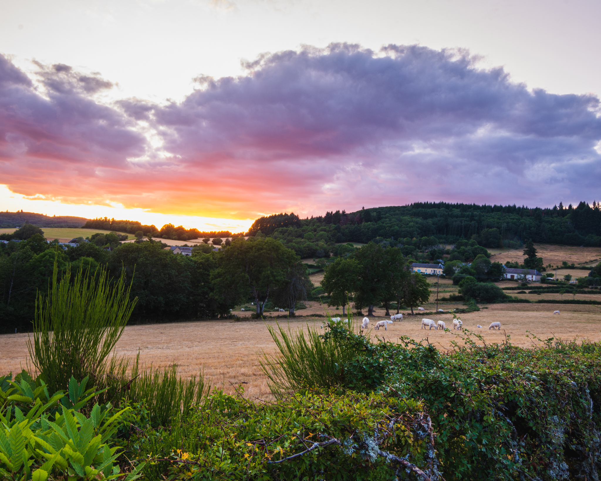 zonsondergang-morvan