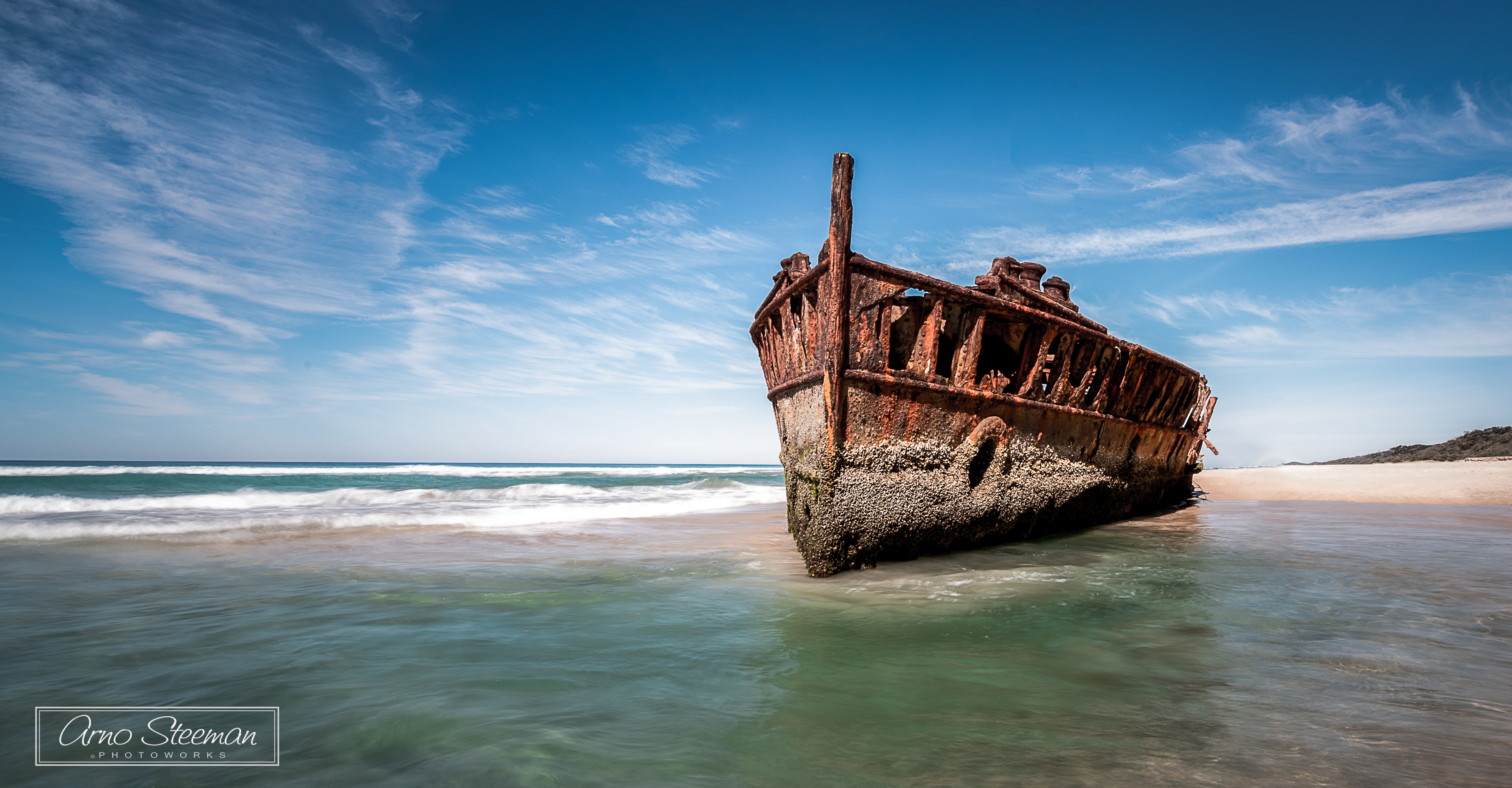shipwreck-fraser-island