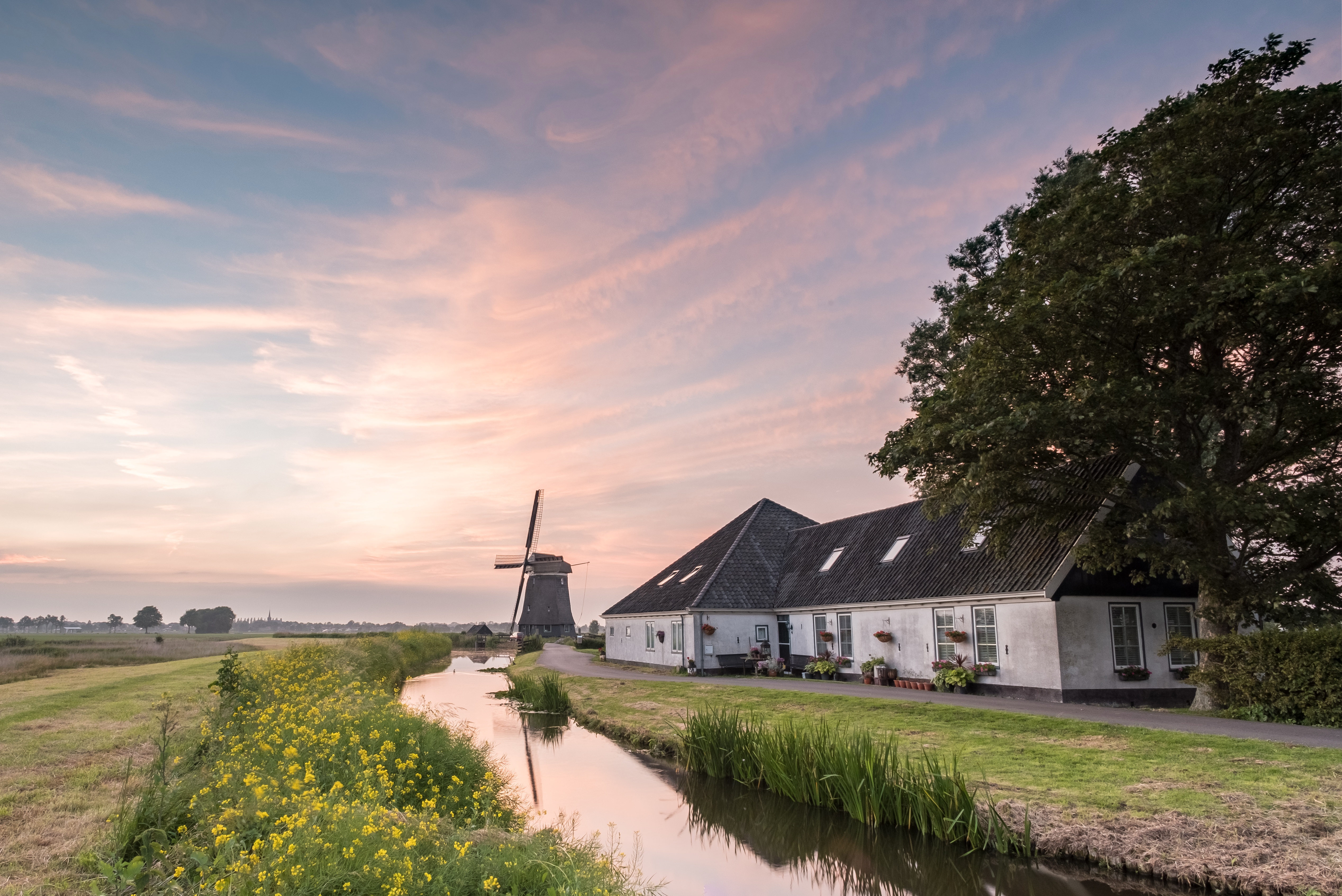 zonsondergang-over-de-hensbroeker