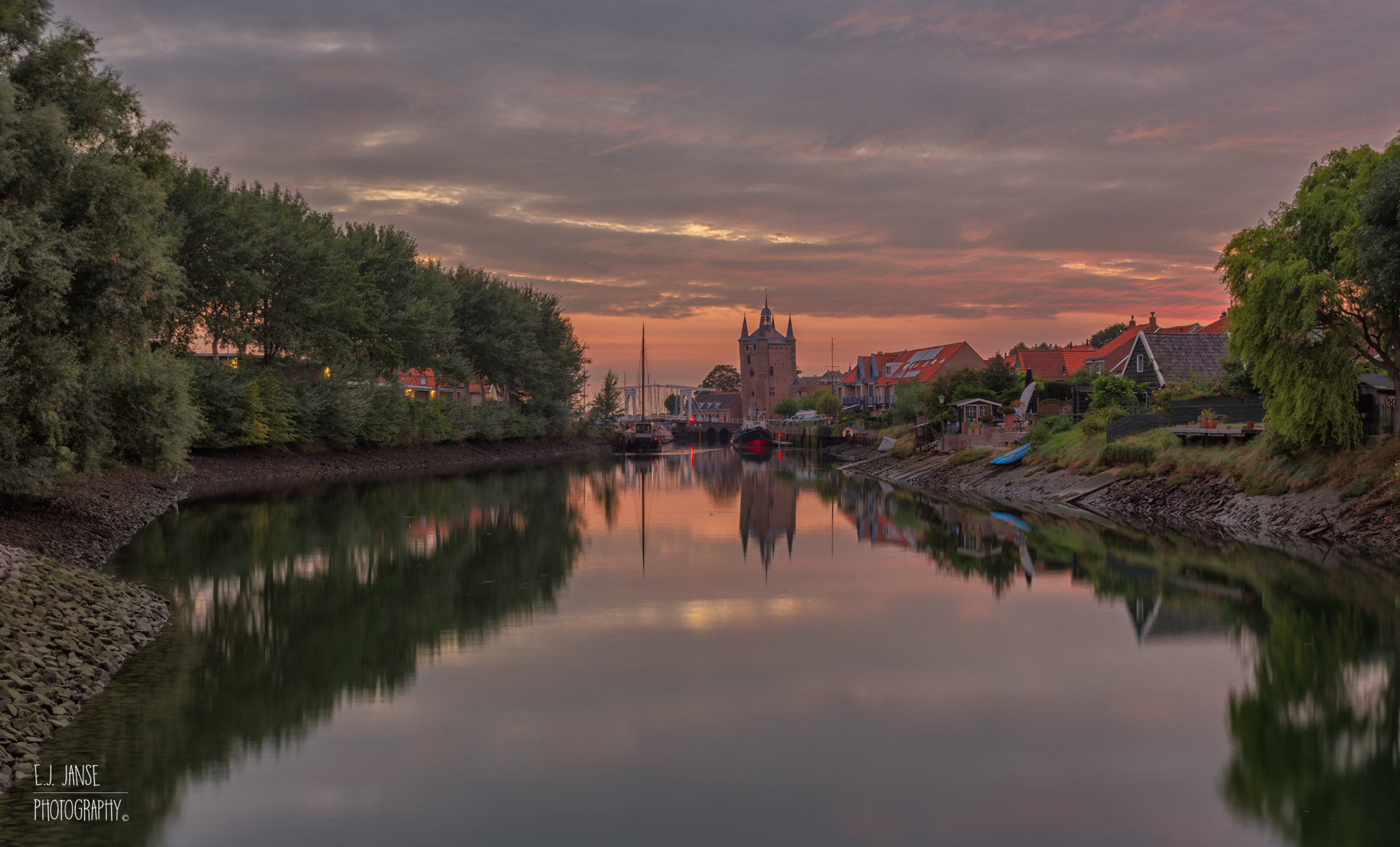 zierikzee-bij-zonsondergang