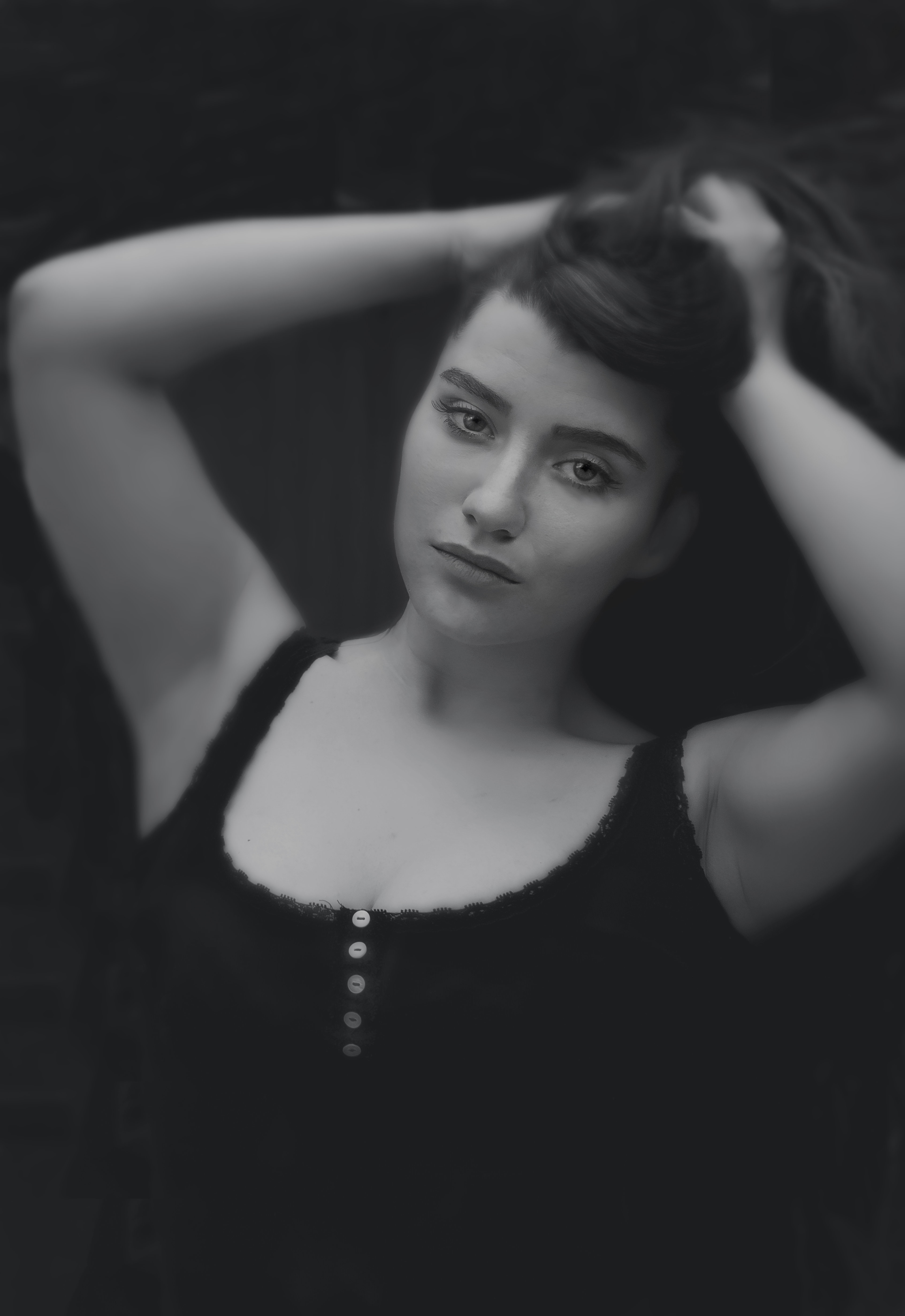 nostalgia-portret-in-zwart-wit