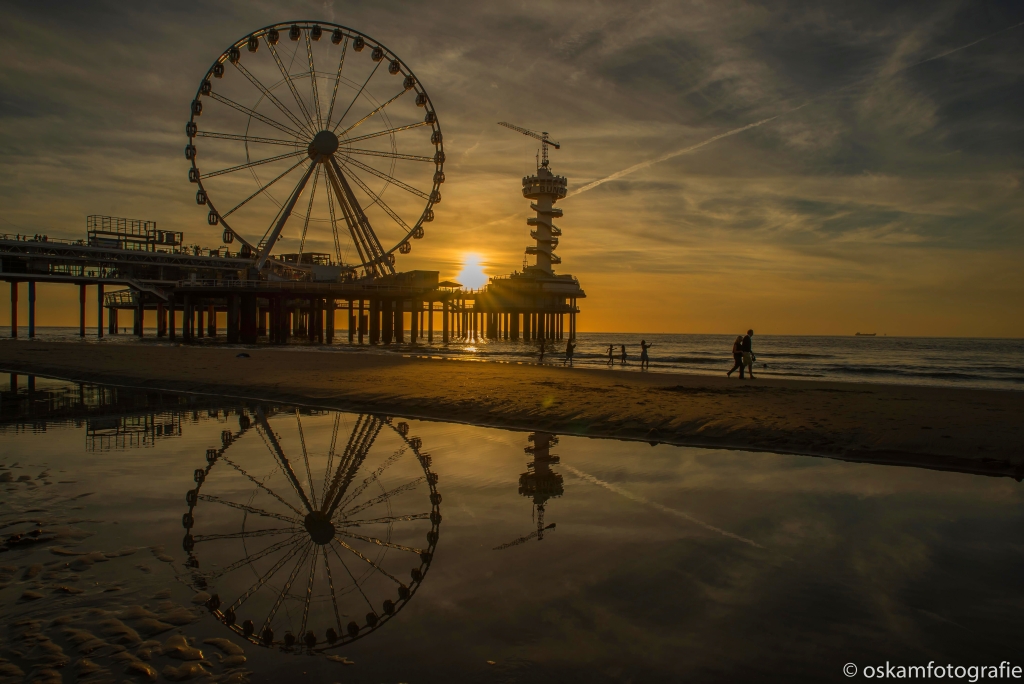 reflecties-op-het-strand