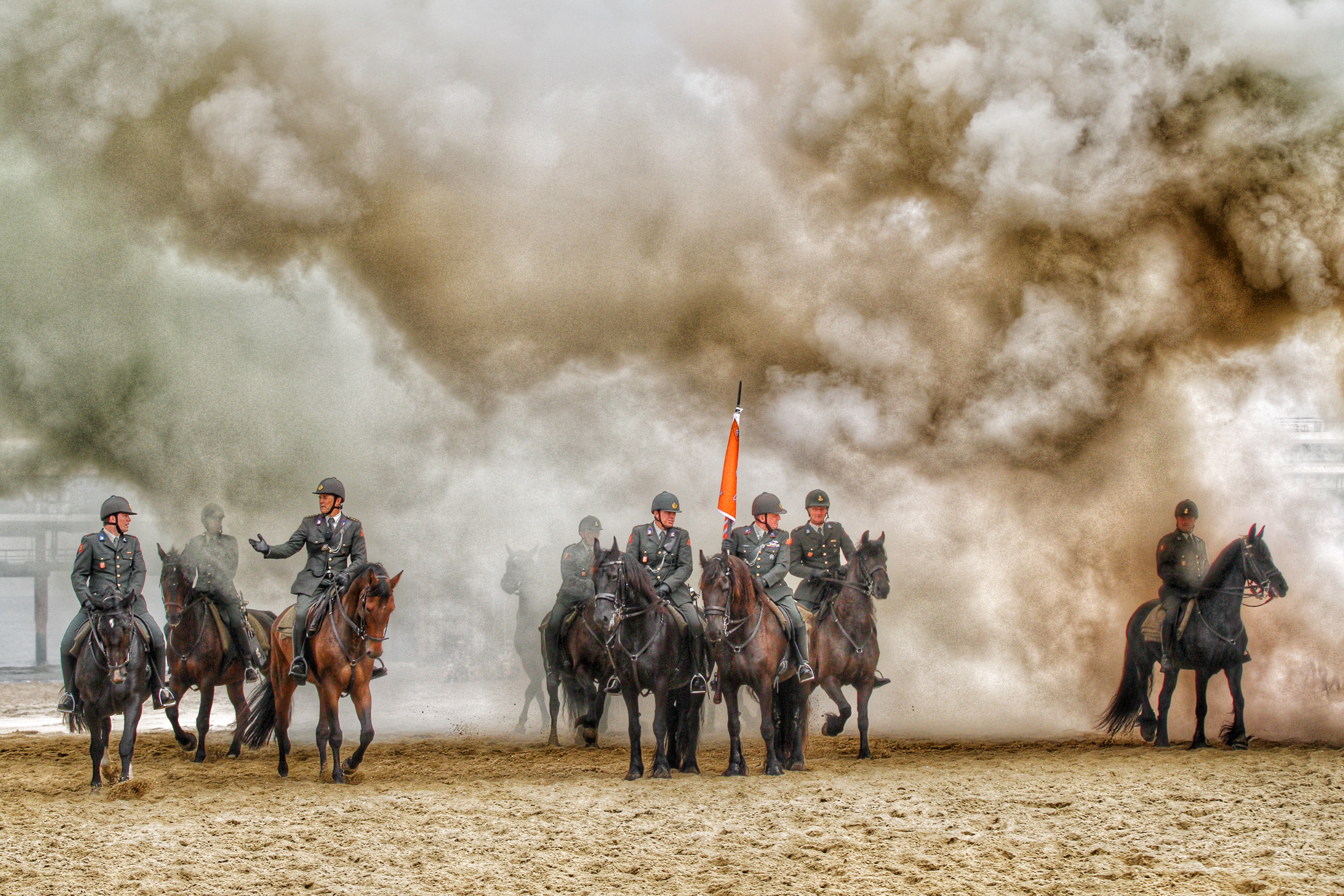 oefening-in-scheveningen-voor-prinsjesdag