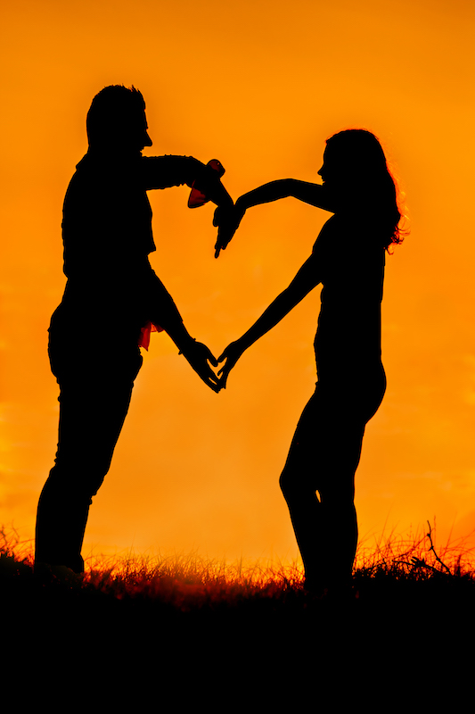 love-silhouet