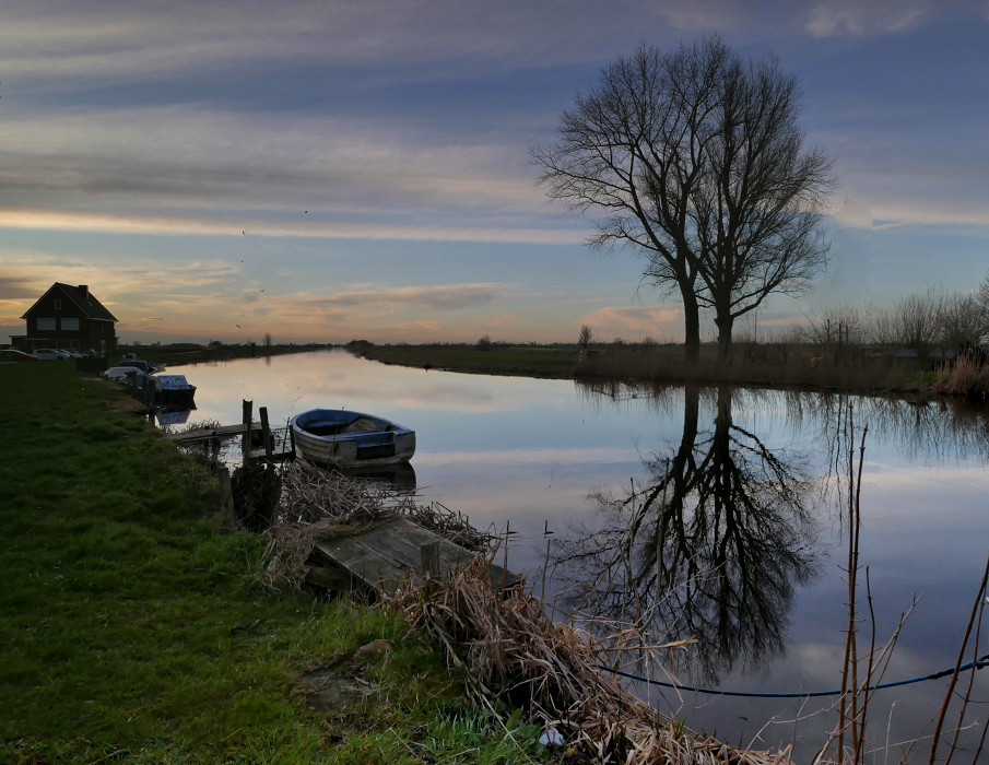 ottolandsche-vliet-bij-avond