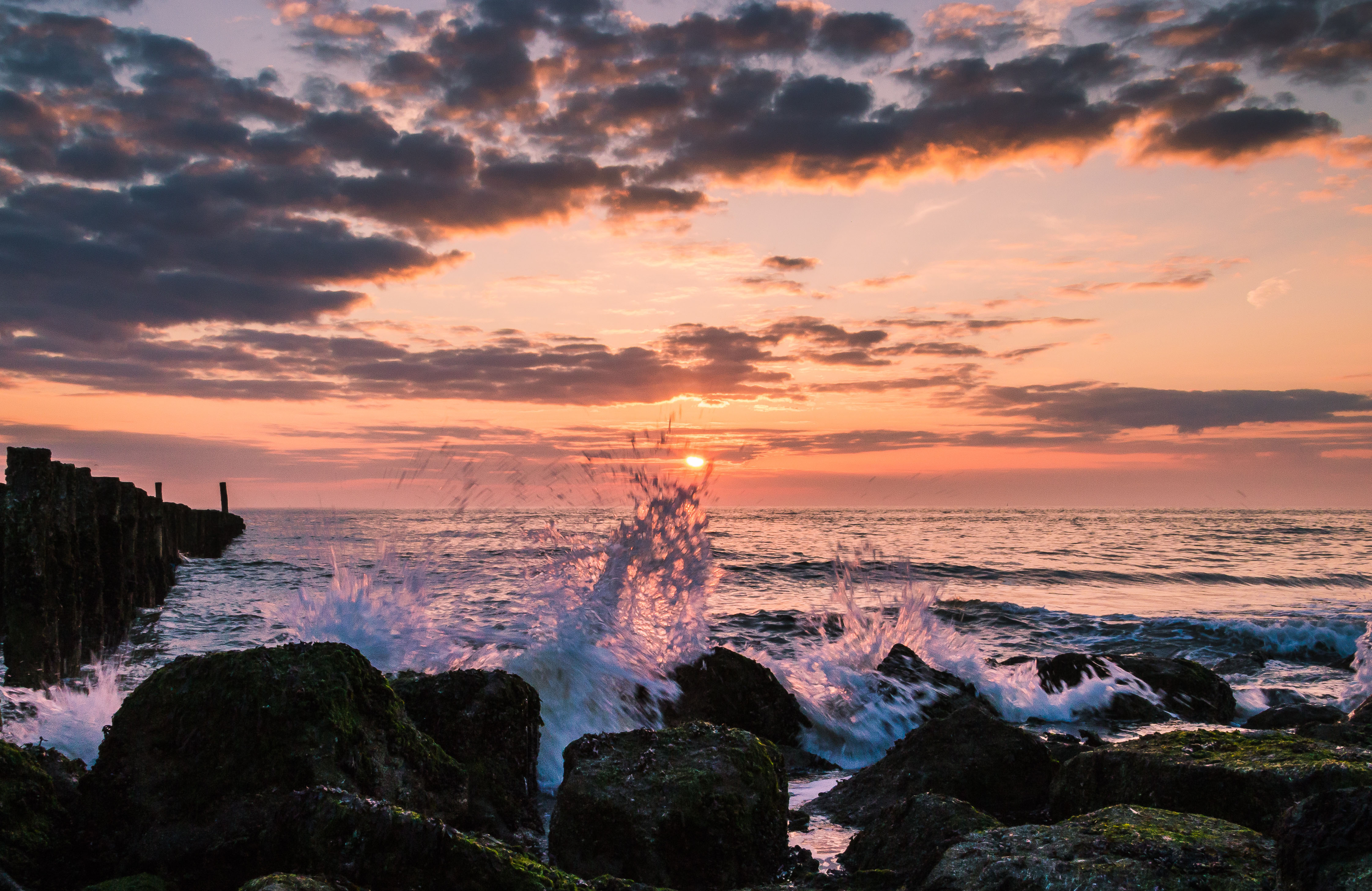 westkapelle-in-de-avond