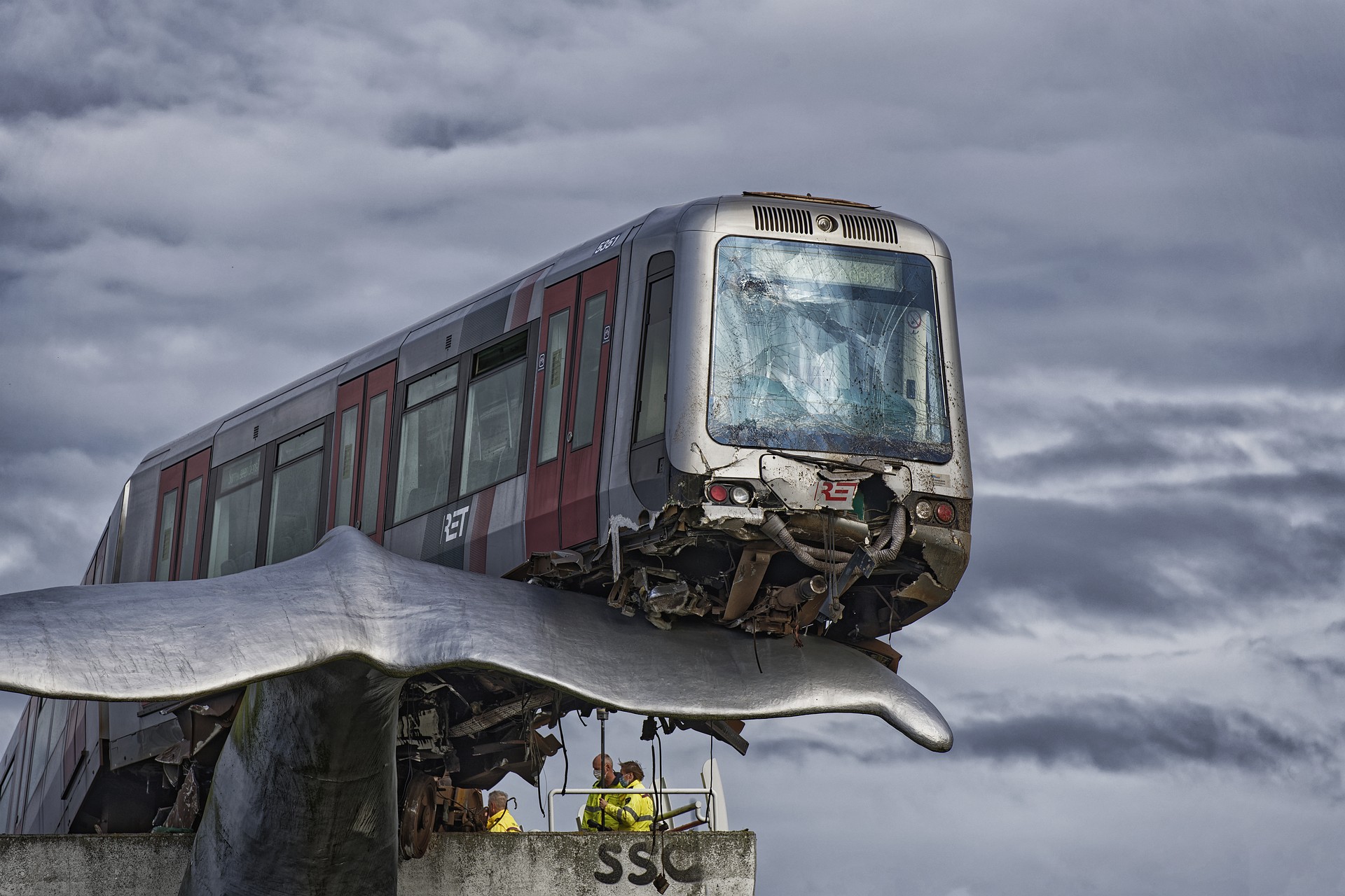 gestrande-metro