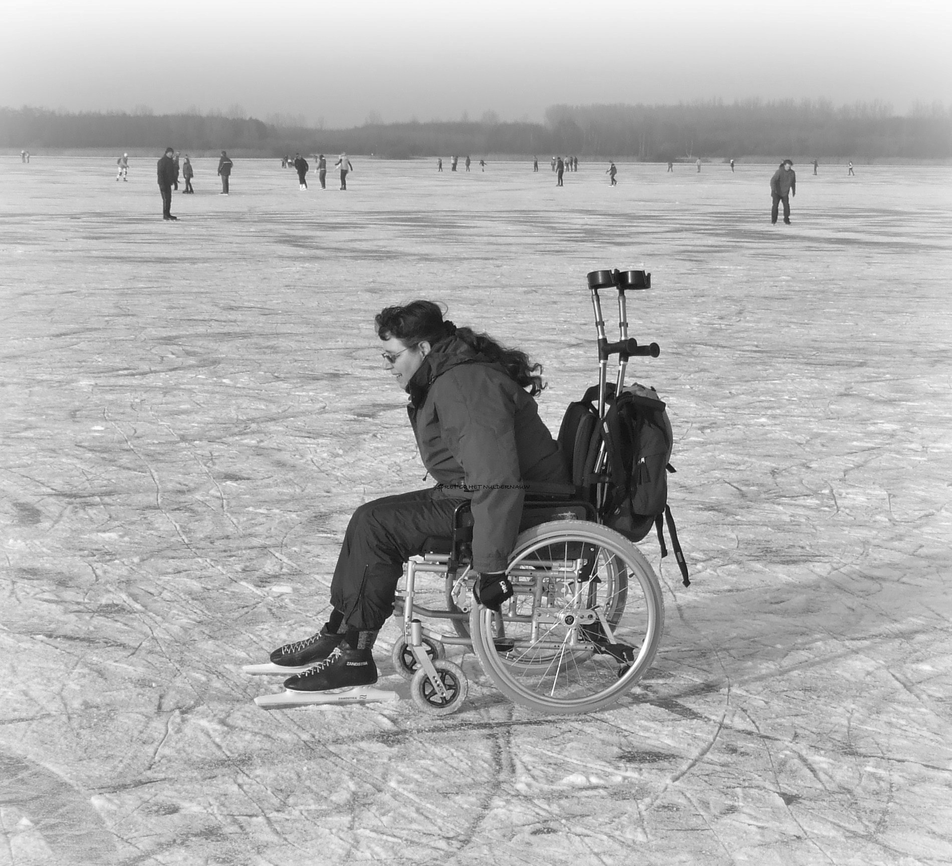 ijspret-met-de-rolstoel