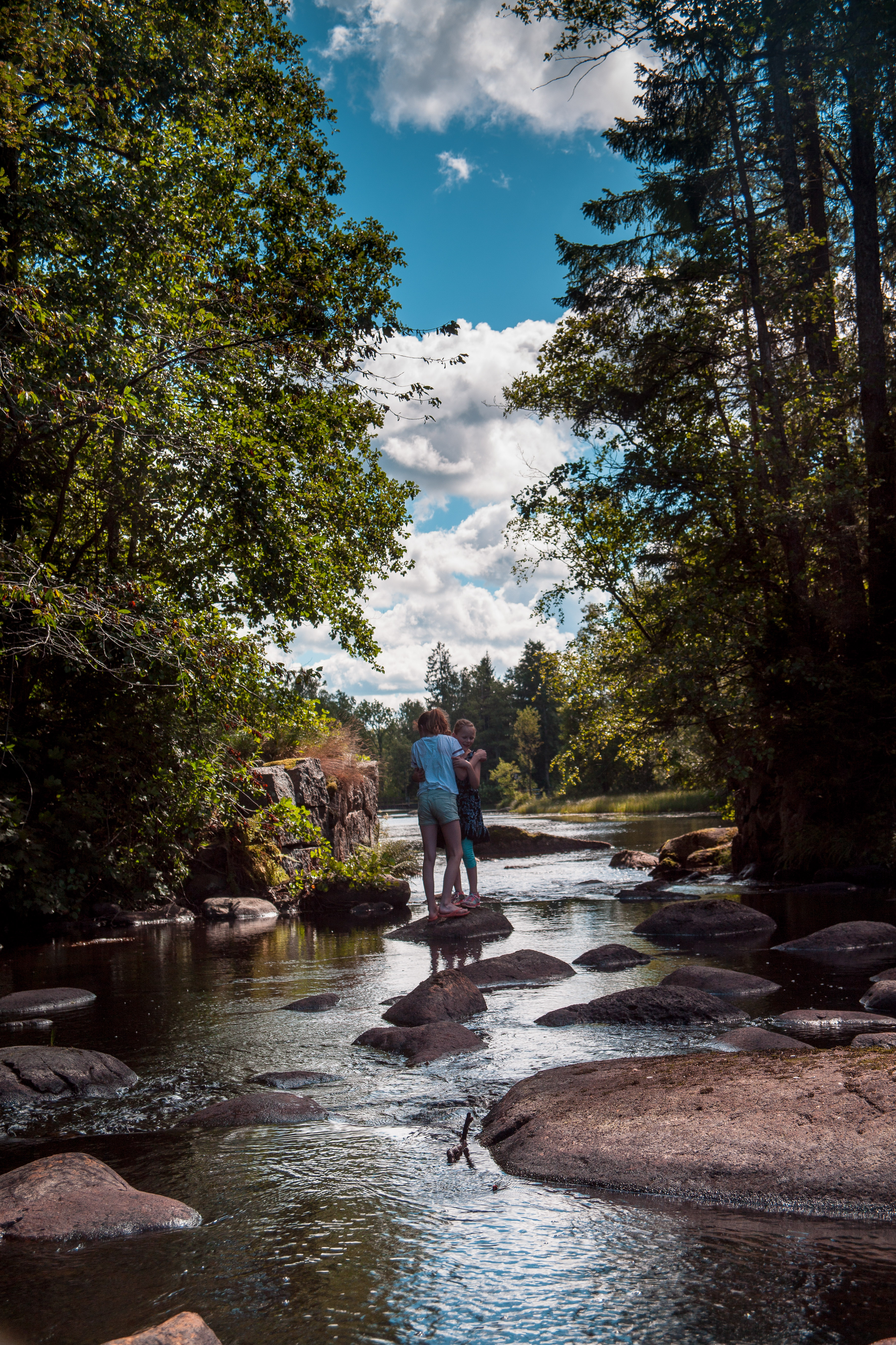 achter-de-tuin-achter-de-muur-onder-de-boom