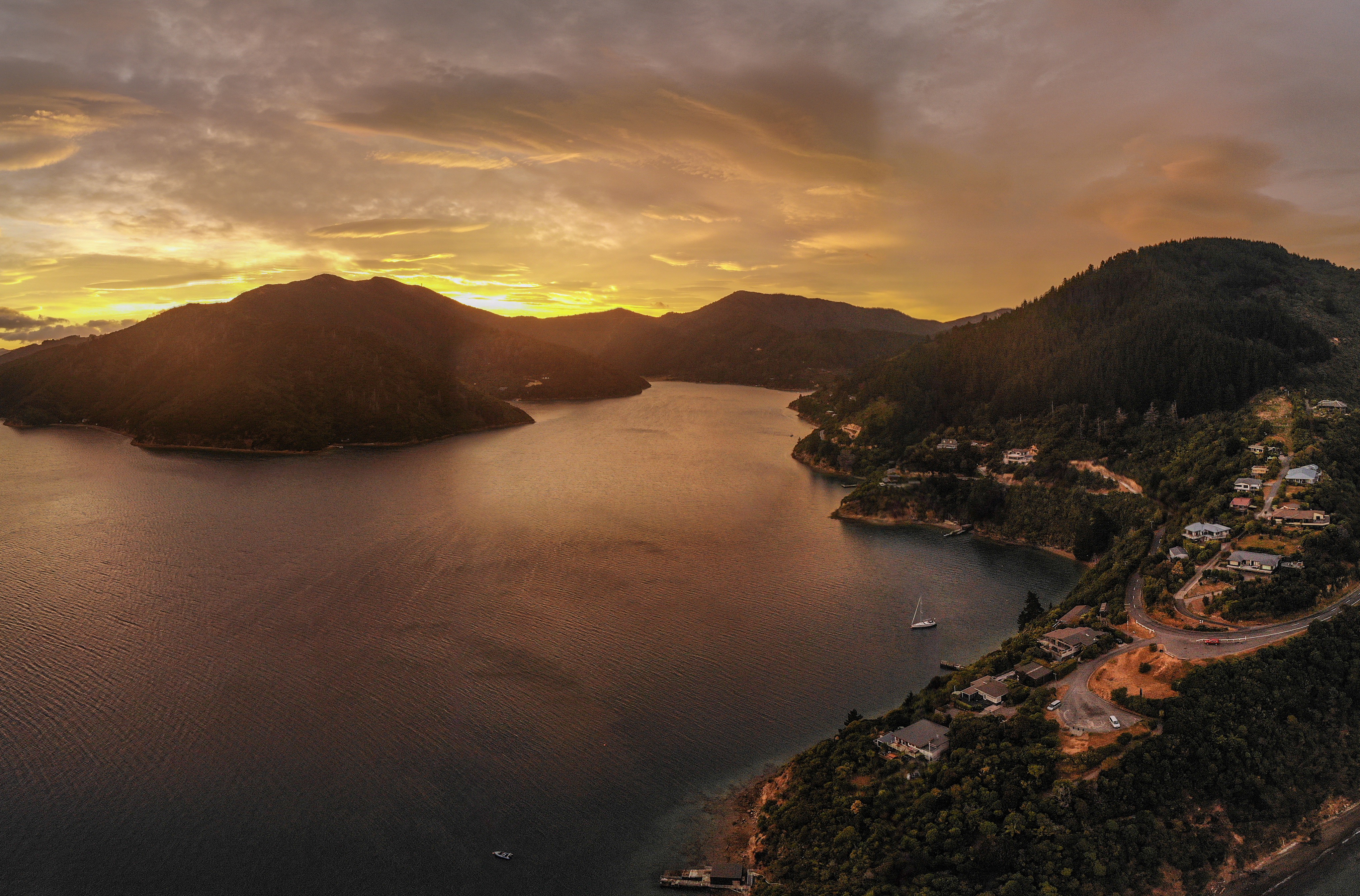 drone-golden-hour