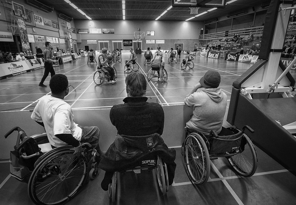 rolstoelbasketbalsupporters