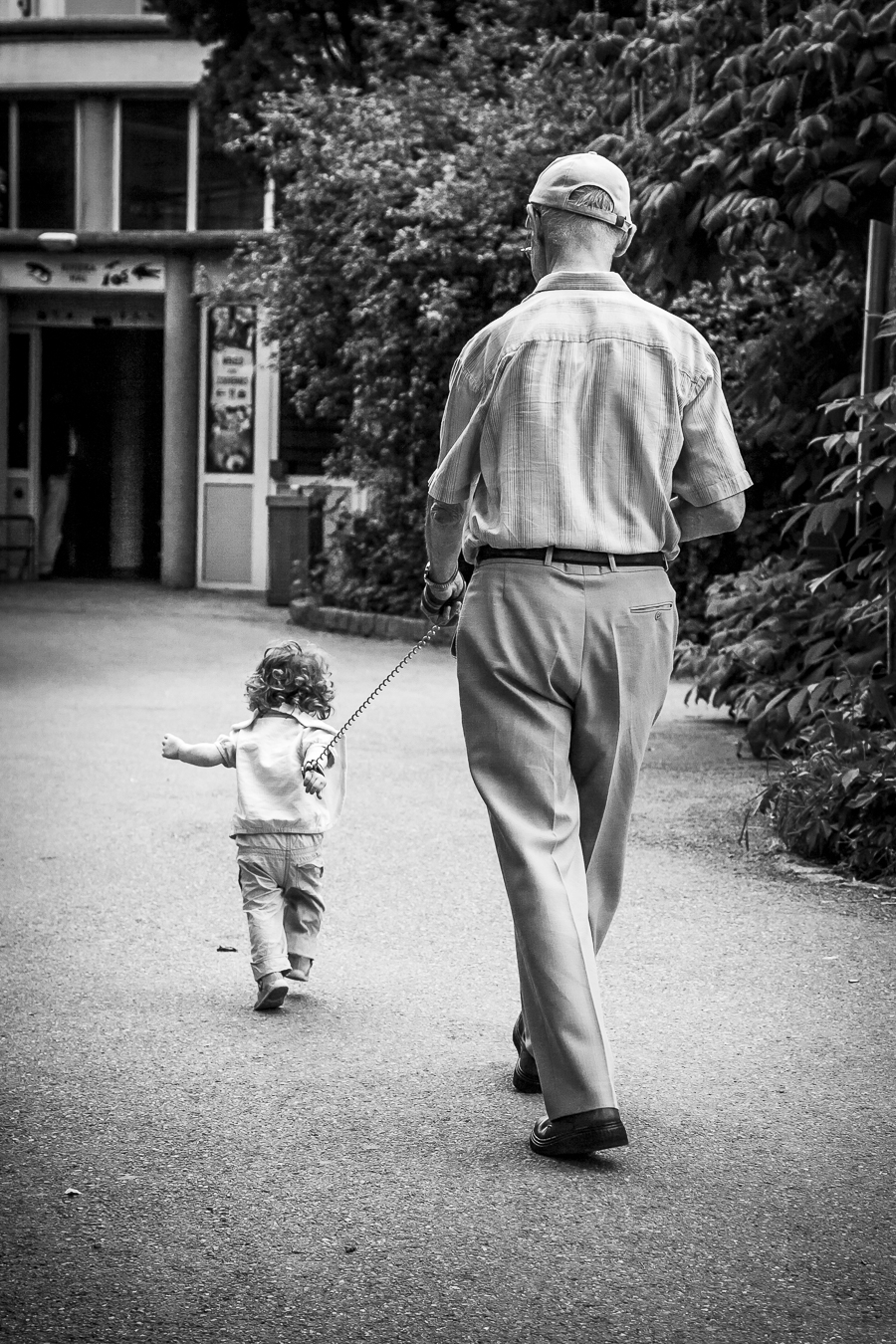 op-sleeptouw-met-opa