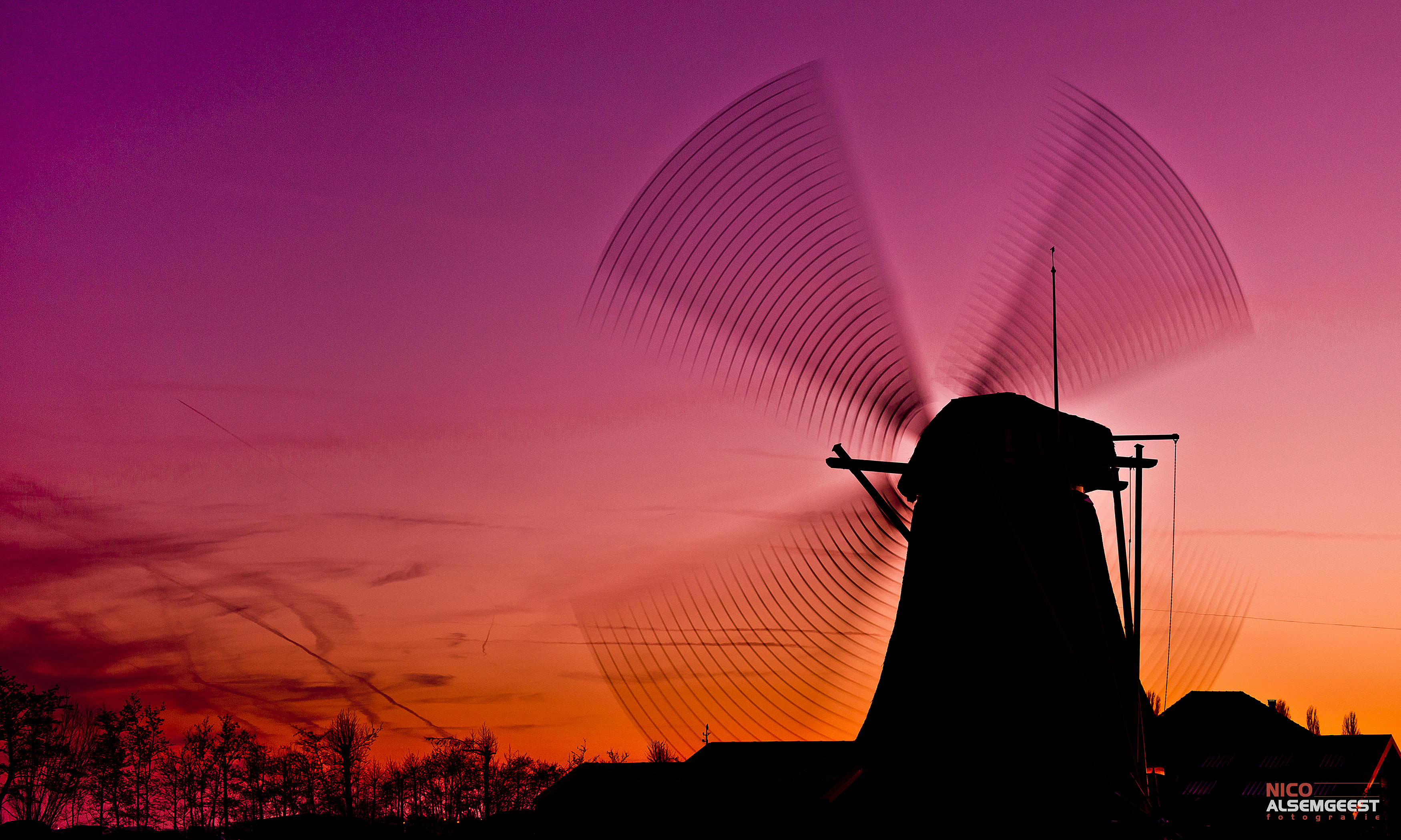 sunset-windmill